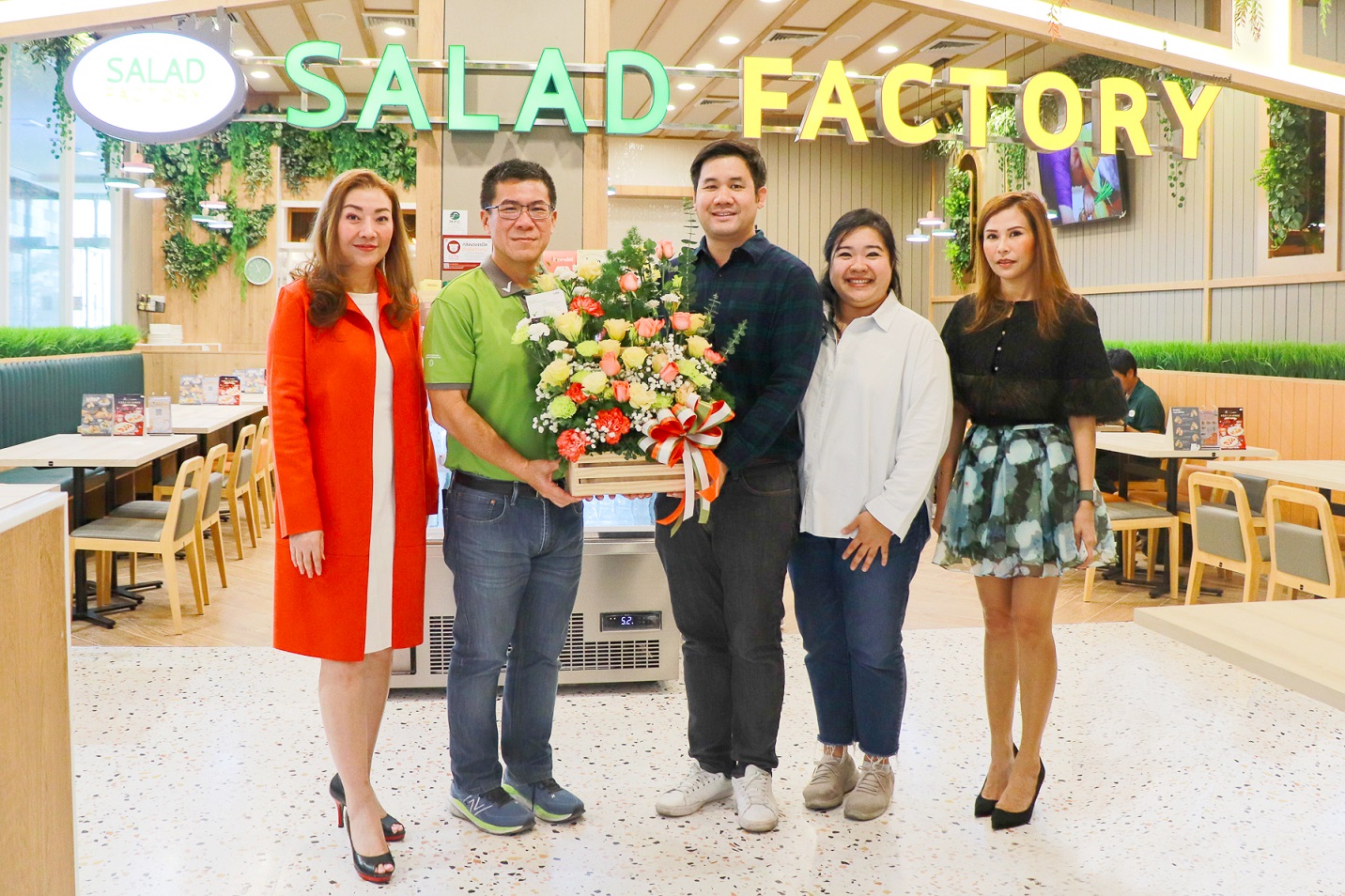 พาราไดซ์ พาร์ค ยินดี สลัดแฟคทอรี่ (Salad Factory) เปิดสาขาใหม่ ชั้น 1